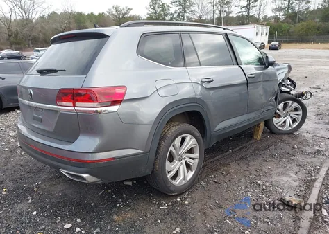 2021 Volkswagen Atlas 3.6L V6 Se W/Technology from USA, damaged, VIN 1V2JR2CA6MC603581